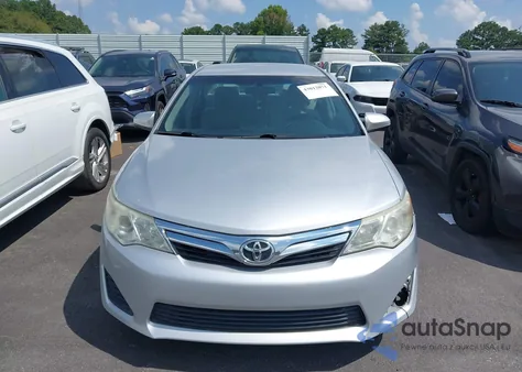 2012 Toyota Camry Le z USA, uszkodzony, nr VIN 4T1BF1FK4CU101198